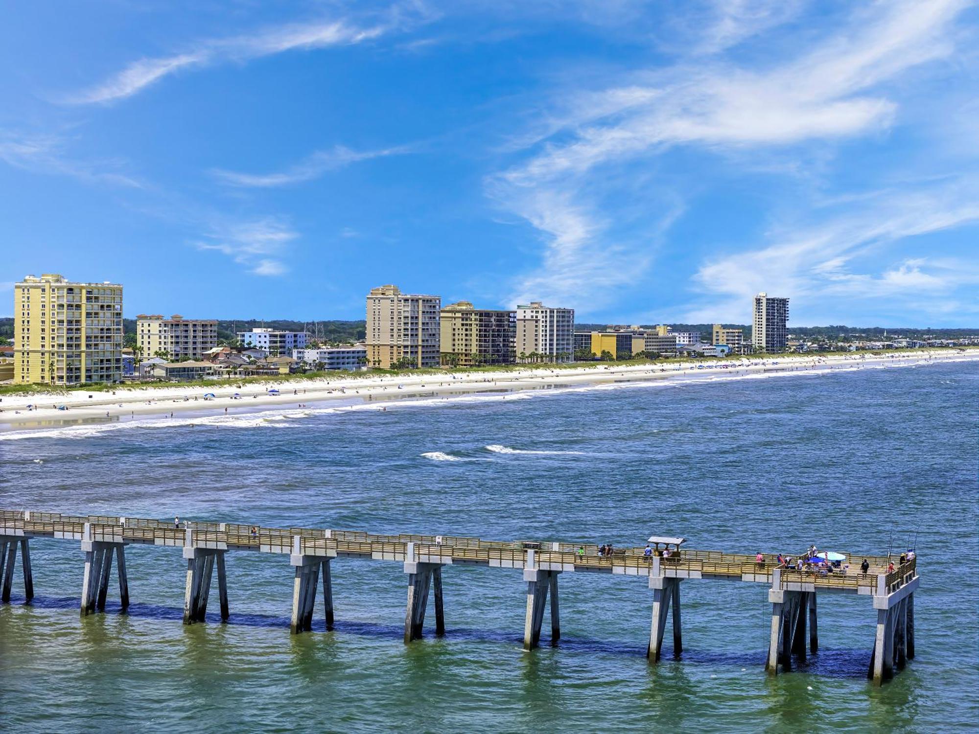 Hampton Inn Oceanfront Jacksonville Beach Exterior photo